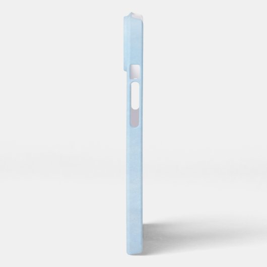 Pug schilderen - Kute Original Dog Art iPhone Hoesje (Linkerkant)