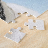 Pug schilderen - Kute Original Dog Art Legpuzzel (Zijkant)