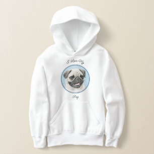 Pug Schilderij - Mooie Originele Honden Kunst