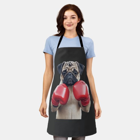 Pug schort (Gedragen)