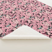 Pug Sherpa Blanket Sherpa Deken (3/4)