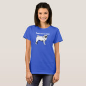 Pug-shirt T-shirt (Voorkant volledig)