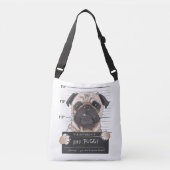 Pug Shot Crossbody Tas (Voorkant)