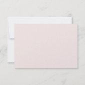 Pug Silhouetten Bruiloft RSVP Antwoord (Achterkant)