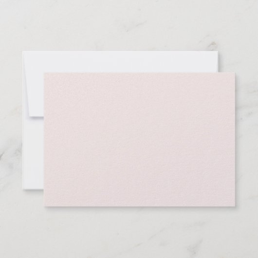 Pug Silhouetten Bruiloft RSVP Antwoord (Achterkant)