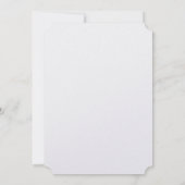 Pug Silhouettes Wedding Save the Date Uitnodiging (Achterkant)