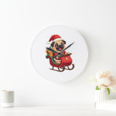 Pug slee rit grote klok (Huis)