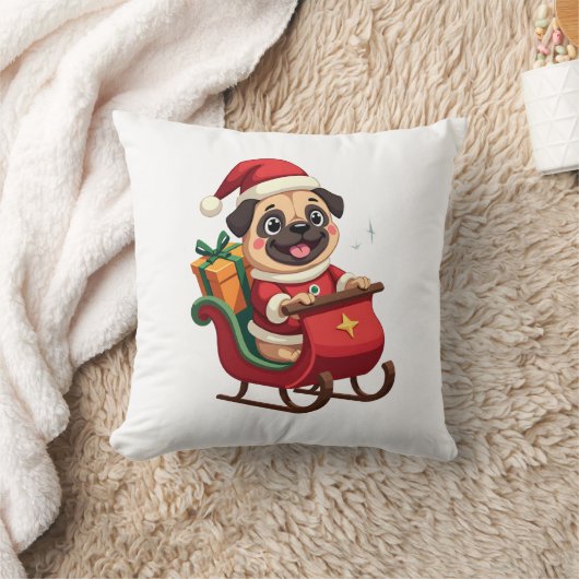 Pug slee rit kussen (Deken)