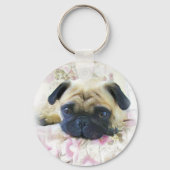 Pug Sleutelhanger (Voorkant)