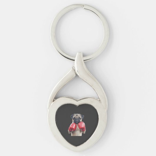 Pug    sleutelhanger (Voorkant)
