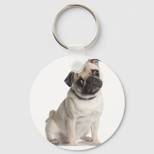 Pug Sleutelhanger (Voorkant)
