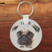 Pug Sleutelhanger (Voorkant)
