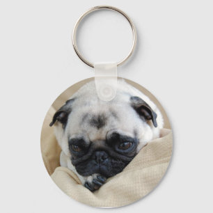 Pug Sleutelhanger