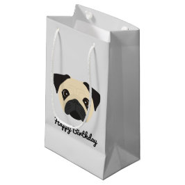 Pug Small Gift Bag Klein Cadeauzakje
