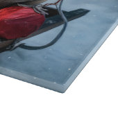 Pug Snowy Sleigh Kerstmisdecor Snijplank (Hoek)