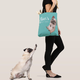 Pug Speelgoed Canvas tas