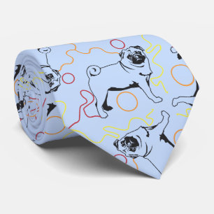 Pug Speels Stropdas