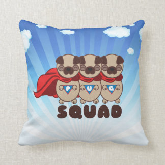 Pug Squad Pugs Ter Redding Kussen