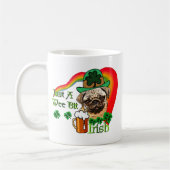 Pug St. Patrick Koffiemok (Links)