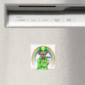 Pug St Patrick's Day Magnet (Insitu (Vaatwasser))