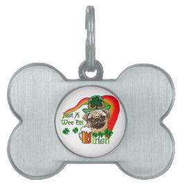 Pug St Patricks Huisdieren Naamplaatje