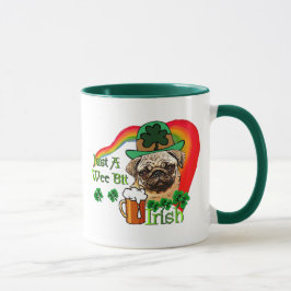 Pug St Patricks Mok