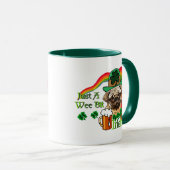 Pug St Patricks Mok (Voorkant rechts)