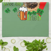 Pug St Patricks Theedoek (Gevouwen)