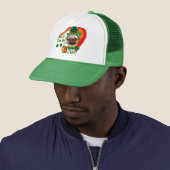 Pug St Patricks Trucker Pet (In situ)