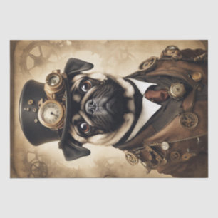 Pug Steam Punk Kronieken: Een ontkoppelingsavontuu Tissuepapier