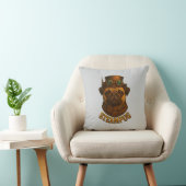 Pug Steampunk Kussen Vintage retro hond kunst (Stoel)
