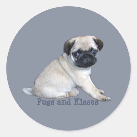 Pug Sticker (Voorkant)