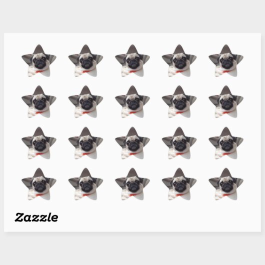 Pug Stickers (Vel)