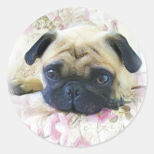Pug stickers (Voorkant)
