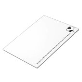 Pug Stink Eye Notitieblok (Schuin)