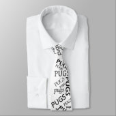 Pug-Stropdas met pictogram Pug Stropdas (Gebonden)