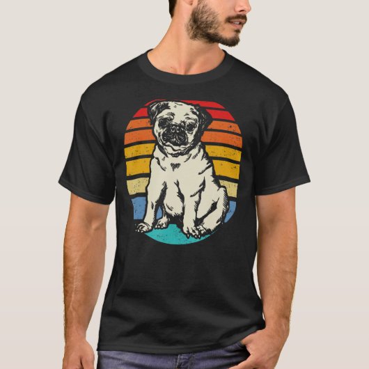 Pug  Style Idee T-shirt (Voorkant)