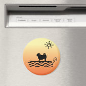 Pug Surf Magnet (Insitu (Vaatwasser))