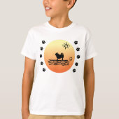 Pug Surf T-Shirt (Voorkant)