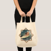 Pug Surfer Gozer Tote Bag (Voorkant (product))