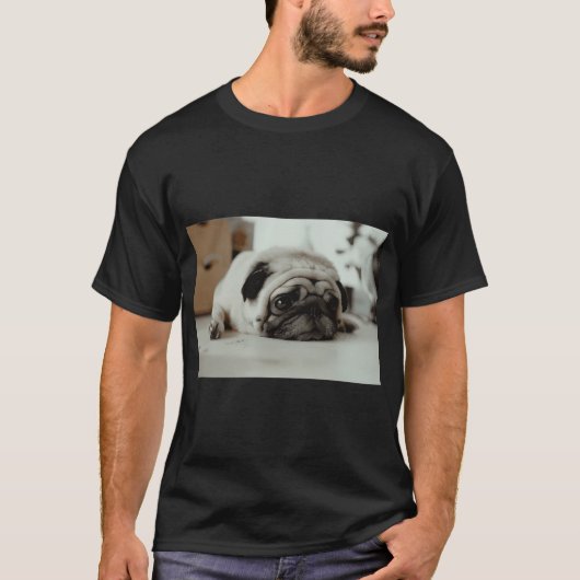 pug t-shirt (Voorkant)