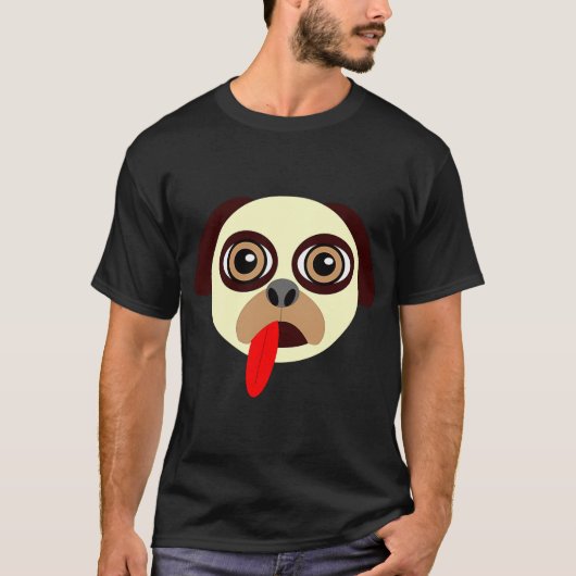 pug t-shirt (Voorkant)