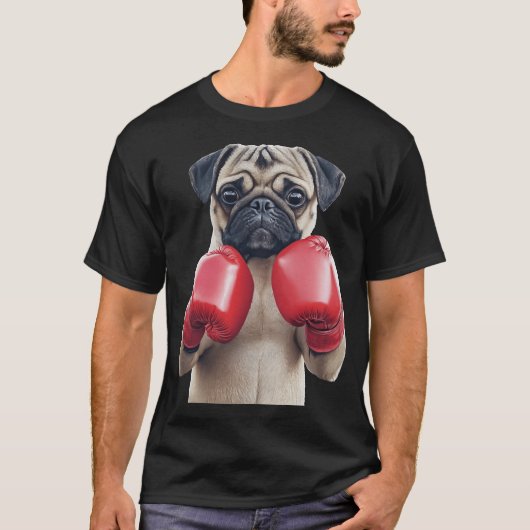 Pug    t-shirt (Voorkant)