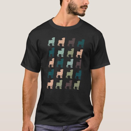 Pug T-shirt (Voorkant)
