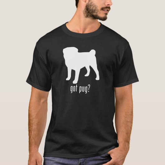Pug T-shirt (Voorkant)