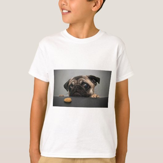 Pug T-shirt (Voorkant)