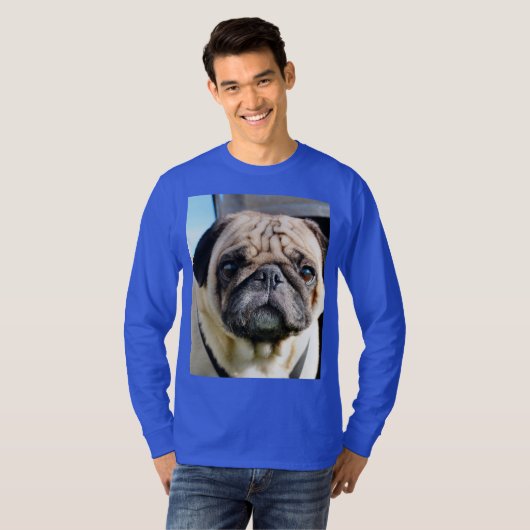 Pug T-shirt (Voorkant volledig)