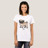 Pug T-shirt (Voorkant volledig)