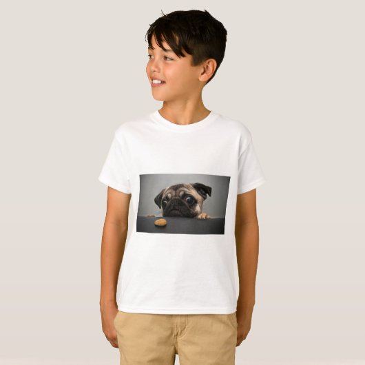 Pug T-shirt (Voorkant volledig)
