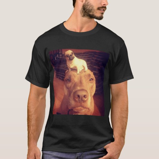 Pug T-shirt (Voorkant)